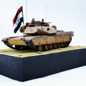 ديوراما دبابة الابرامز العراقية
