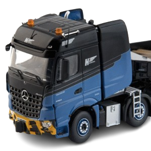 H2 MB Arocs 8*4 with Goldhofer 3-axle Low Loader